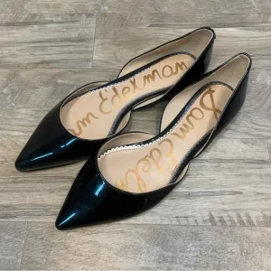 Sam Edelman Rodney Patent Leather Cut Out Pointy Flats