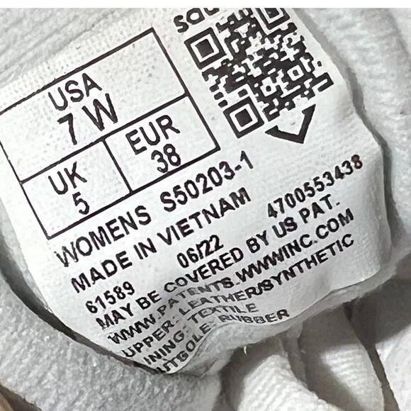 Saucony Womens Size 7 Omni Walker Sneakers S50203-1 White Lace Up Low Top Shoes