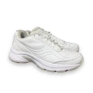 Saucony Womens Size 7 Omni Walker Sneakers S50203-1 White Lace Up Low Top Shoes