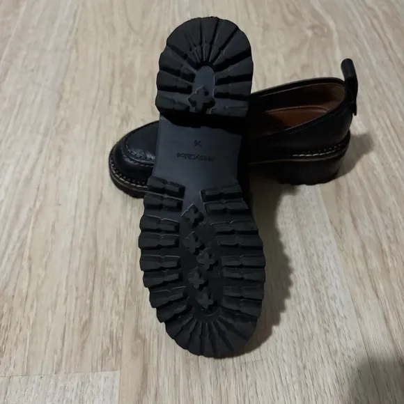 See by Chloé Black Erine Heeled Loafers