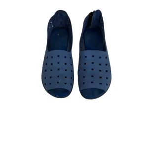 Sesto Meucci Evonne Nubuck Cut-Outs Slip On Flats Casual Womens 8