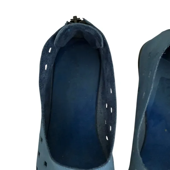 Sesto Meucci Evonne Nubuck Cut-Outs Slip On Flats Casual Womens 8