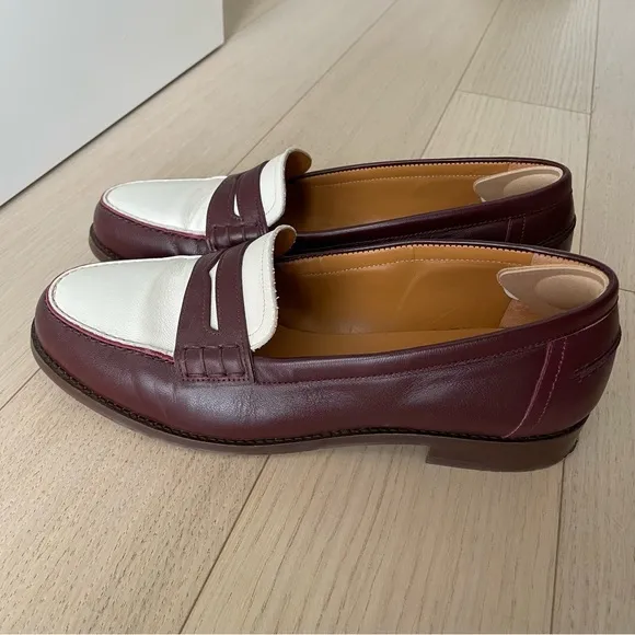Sezane Andre Loafers Multicolored Burgundy