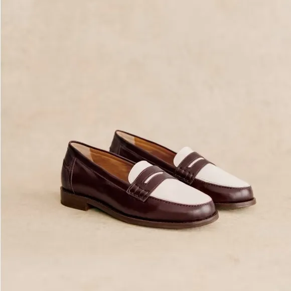 Sezane Andre Loafers Multicolored Burgundy