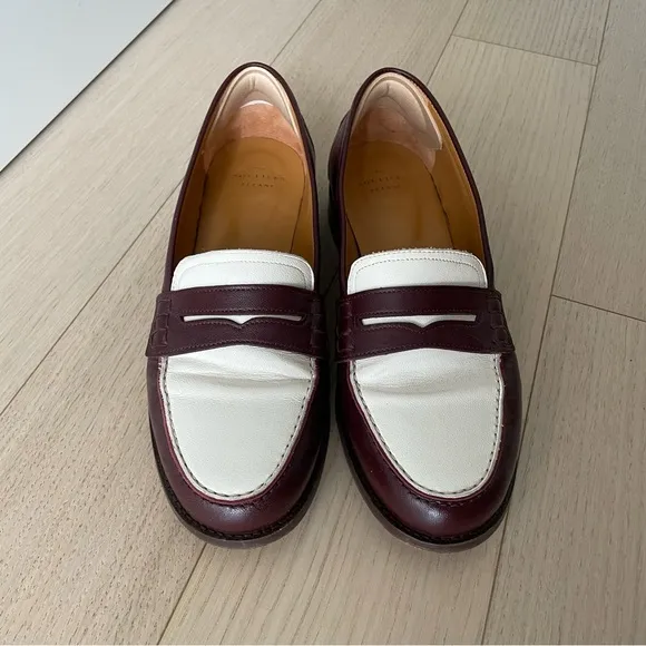 Sezane Andre Loafers Multicolored Burgundy