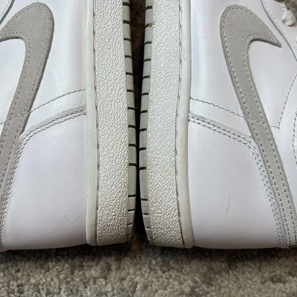 Size 10 - Jordan 1 Retro High 85 OG Neutral Gray Pre Owned OG Box Sneakers