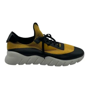 Size 13US - Fendi Tech Fabric Sock Lace-Up Sneakers