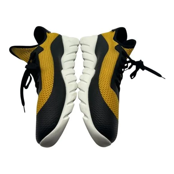 Size 13US - Fendi Tech Fabric Sock Lace-Up Sneakers