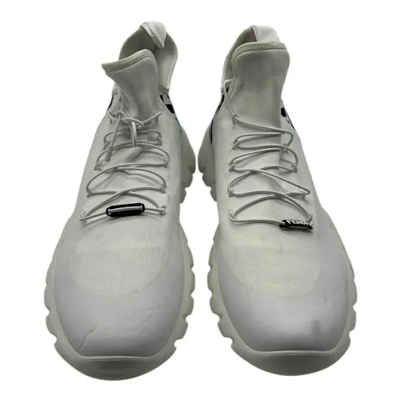 Size 13US - Fendi Tech Knit Men's High-Top Lace-Up Sneakers
