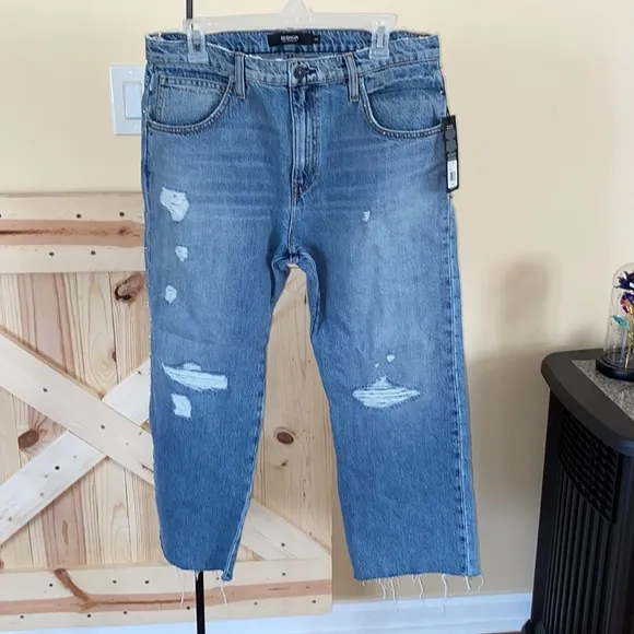Sloane Extreme Baggy Crop JeansHudson Jeans