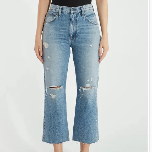 Sloane Extreme Baggy Crop JeansHudson Jeans