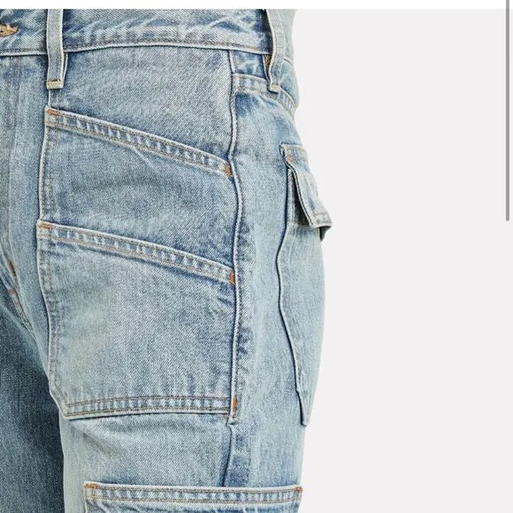 Slvrlake Savior Cargo Jeans in Salt Flats