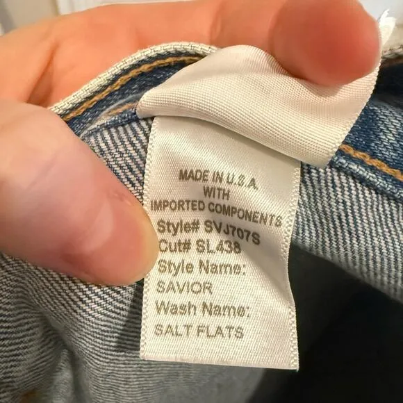 Slvrlake Savior Cargo Jeans in Salt Flats