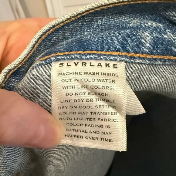 Slvrlake Savior Cargo Jeans in Salt Flats