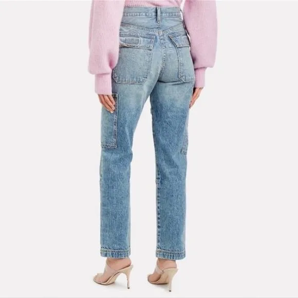 Slvrlake Savior Cargo Jeans in Salt Flats