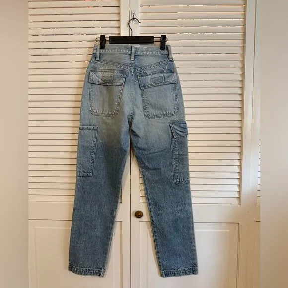 Slvrlake Savior Cargo Jeans in Salt Flats