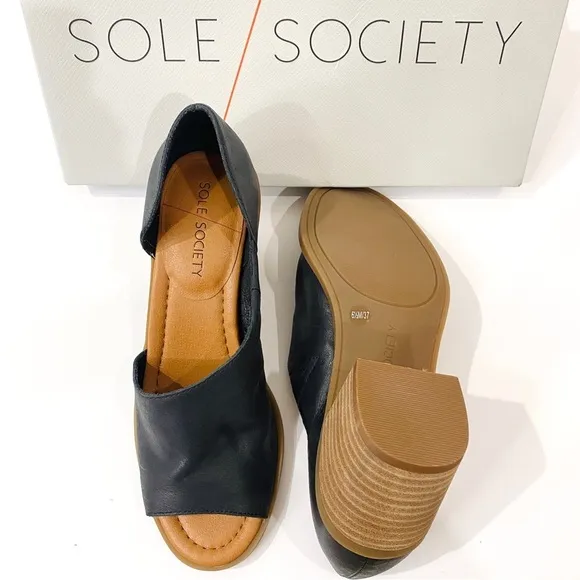 Sole Society leather heels