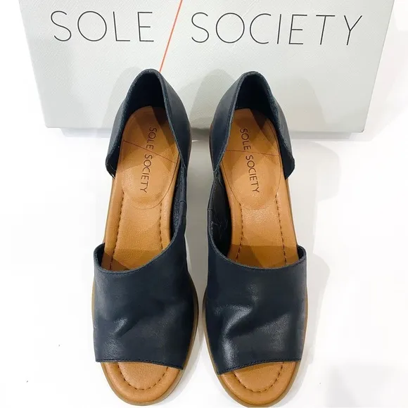 Sole Society leather heels