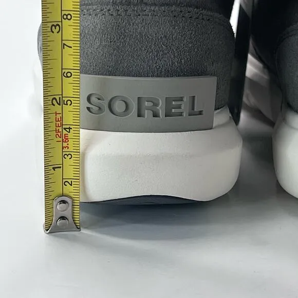 Sorel Explorer Next Carnival 100g Waterproof Boot Quarry NL4451-052 Women 7 NWOB