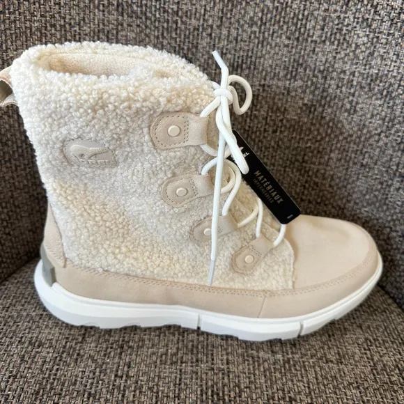 Sorel Explorer Next Joan Cozy &amp; Waterproof Suede  Boots Size 10.5 NWT