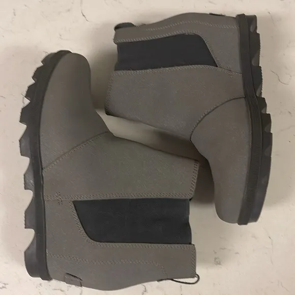 Sorel Joan Of Arctic Wedge II Chelsea Boot Women’s Quarry Size 5 Gray Ankle Boot