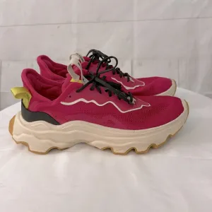 Sorel Sz 10 Pink Kinetic Breakthrough Tech Lace Sneakers Trainers Athletic Shoes