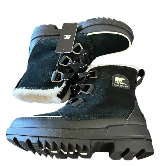 Sorel  Tivoli IV Waterproof Suede Insulated Lace Up Winter Boots NEW 7.5