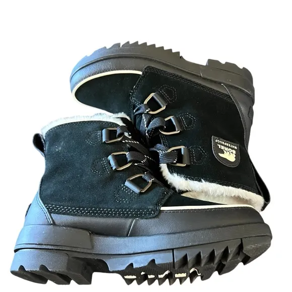 Sorel  Tivoli IV Waterproof Suede Insulated Lace Up Winter Boots NEW 7.5