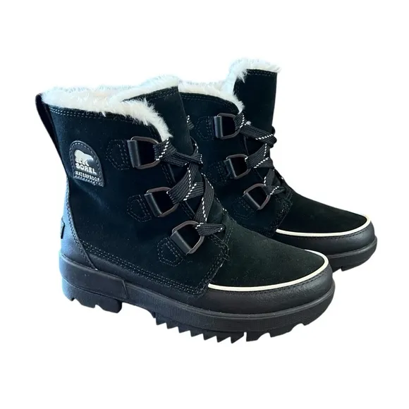 Sorel  Tivoli IV Waterproof Suede Insulated Lace Up Winter Boots NEW 7.5
