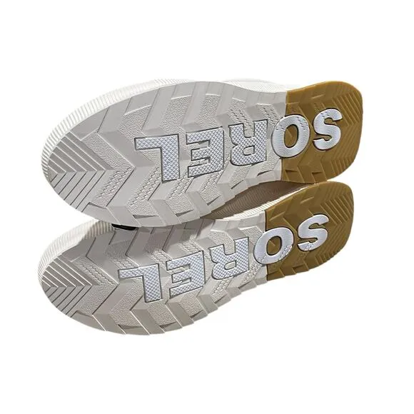 Sorel Women's Out N About III Low Sneaker Canvas Size 10.5 Sea Salt