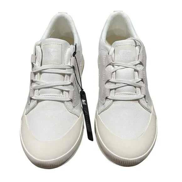 Sorel Women's Out N About III Low Sneaker Canvas Size 10.5 Sea Salt