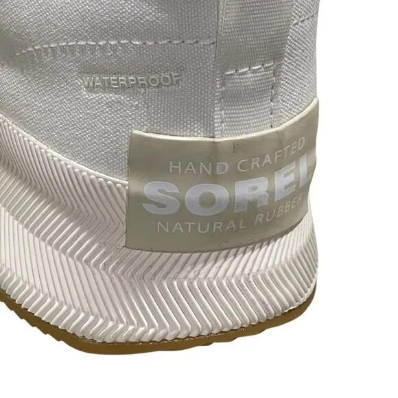 Sorel Women's Out N About III Low Sneaker Canvas Size 10.5 Sea Salt