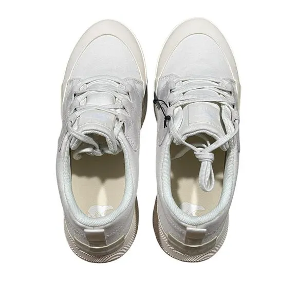 Sorel Women's Out N About III Low Sneaker Canvas Size 10.5 Sea Salt