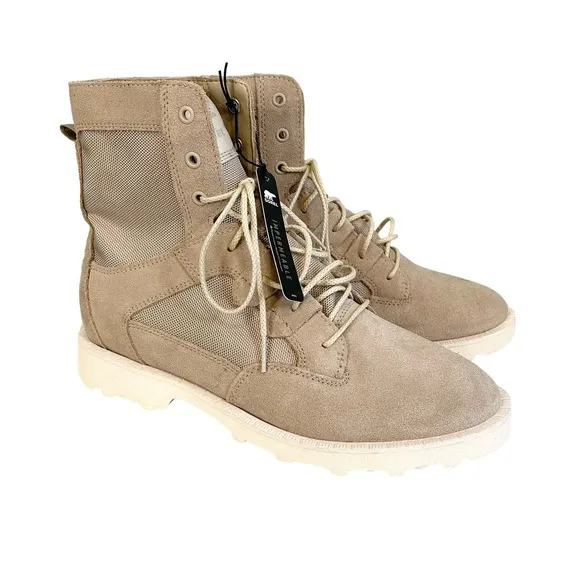 SOREL Women's Suede Leather Caribou OTM Waterproof Lace Up Boots Size 11 NWT
