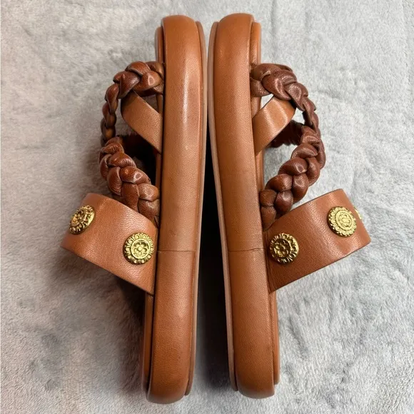 Spell Neverland Leather Sandal Brown Size EU36 US6