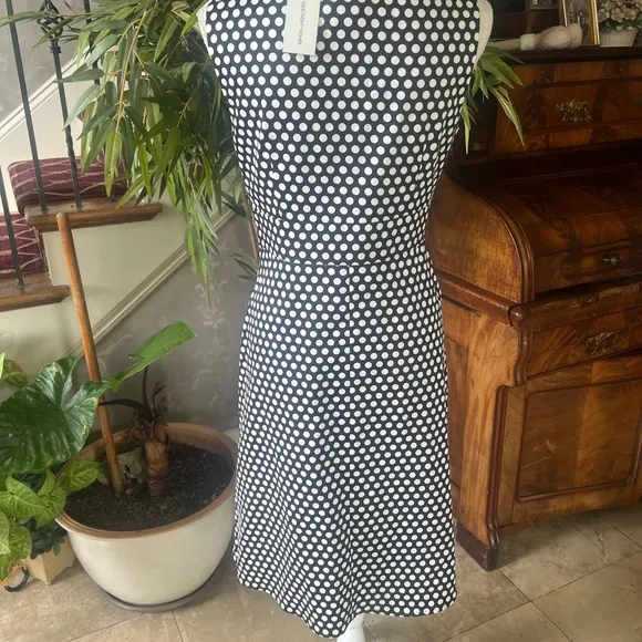 Spence, ladies V-neck sleeveless polkadot dress NWT size 6 brand new