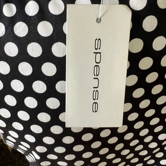 Spence, ladies V-neck sleeveless polkadot dress NWT size 6 brand new