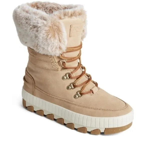 SPERRY TORRENT WINTER LACE UP SNOW BOOTS SIZE 9