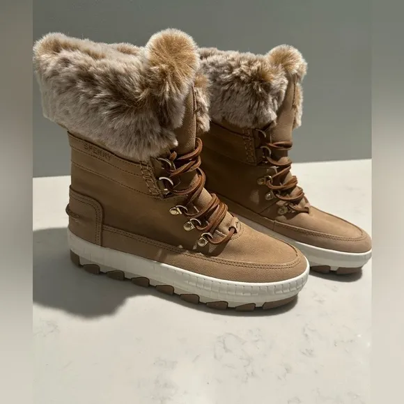 SPERRY TORRENT WINTER LACE UP SNOW BOOTS SIZE 9