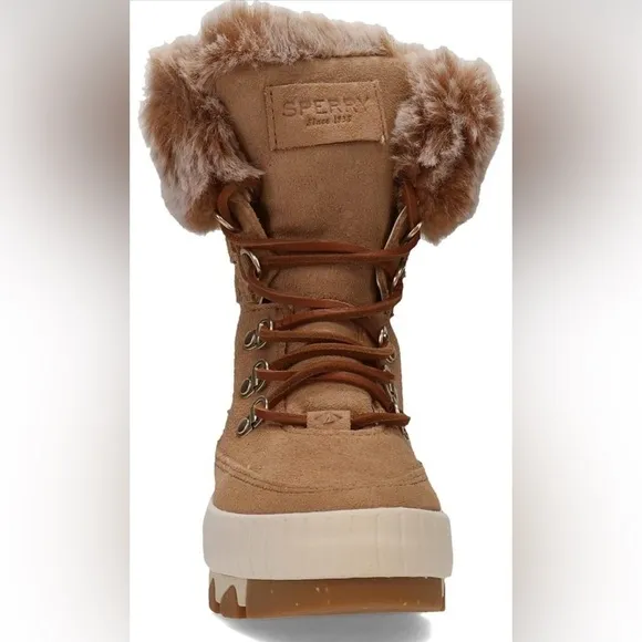 SPERRY TORRENT WINTER LACE UP SNOW BOOTS SIZE 9