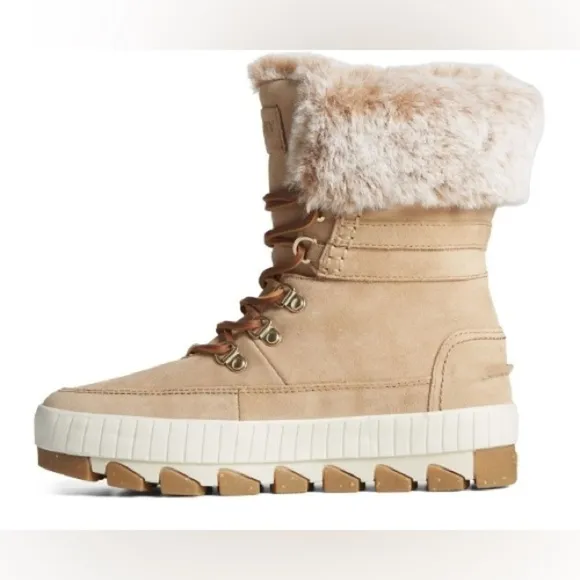 SPERRY TORRENT WINTER LACE UP SNOW BOOTS SIZE 9