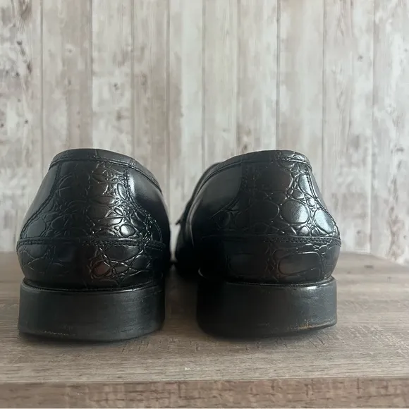 Stacy Adams Black Tassel Loafers 11
