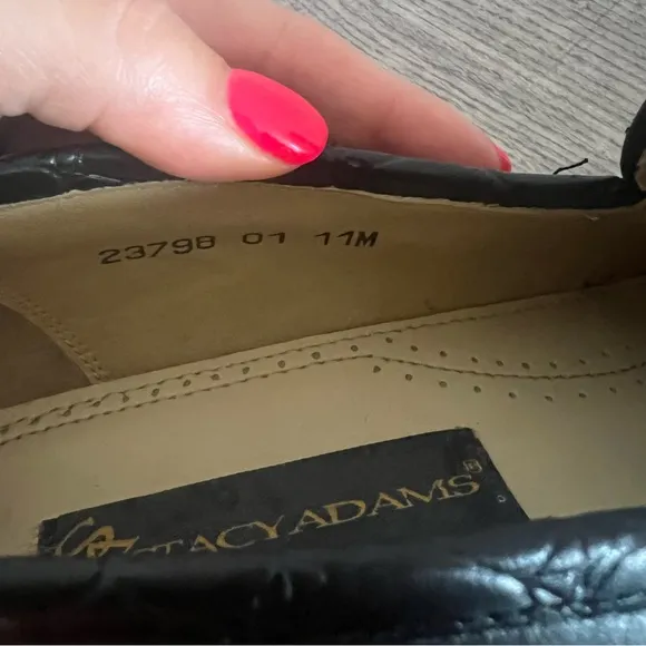 Stacy Adams Black Tassel Loafers 11