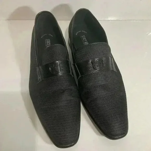 Stacy Adams Men’s Tazzi Slip on Loafers size 11, black