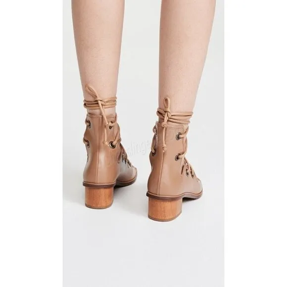Stella McCartney Maia Strings Sandals in Soft Camel 35 5 Womens gladiator