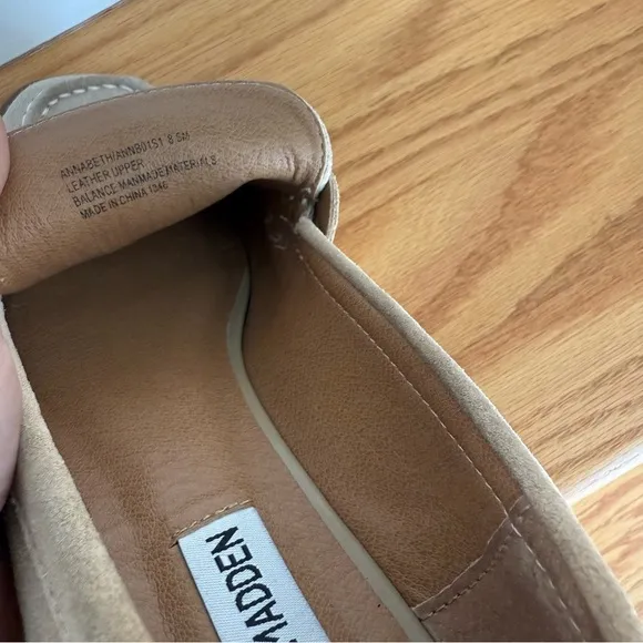 Steve Madden Annabeth Suede Loafers Sz 8.5