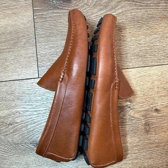 Steve Madden Bergamo Cognac Brown Loafers Size 11