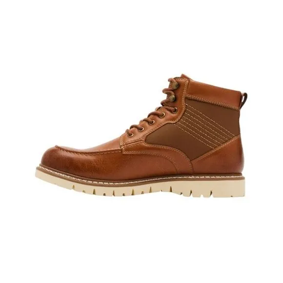 Steve Madden Men's Bleeker Boot Color Cognac Size 9