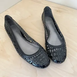 Stuart Weitzman Leather Laser cut Ballet Flats Sz 6.5