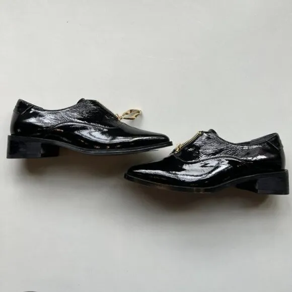Stylish Patent Leather Loafers